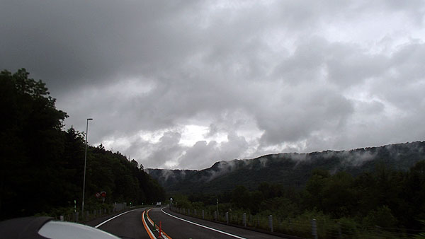 天候は雲が多いながらも雨は止み良い感じ